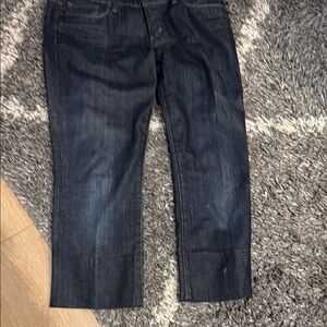 Joe's Jeans Dark Blue Ankle & Cropped Jeans